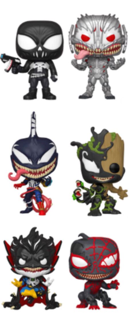 VENOM FUNKO POP! VENOMIZED COMPLETE SET OF 6 (PRE-ORDER) - CircleCityToys