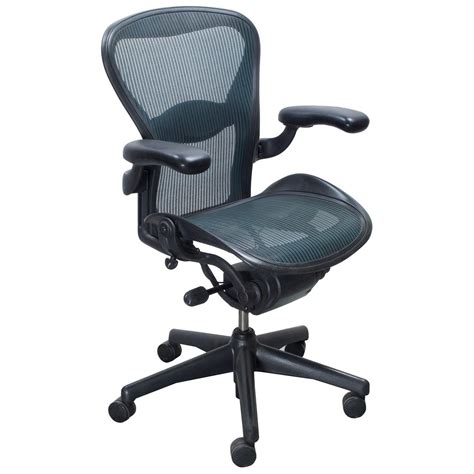 Herman Miller Aeron Used Size B Task Chair, Tourmaline | National Office Interiors and Liquidators