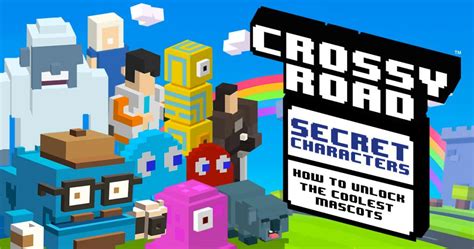 Crossy Road Secret Characters - Cool Mascots Unlocked