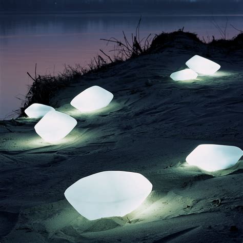 Oluce Stones outdoor floor light | LightingDeluxe.com