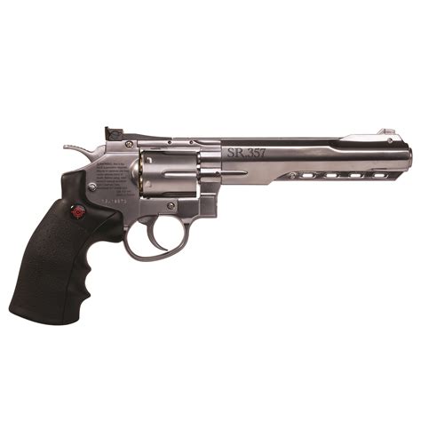 Crosman 357 CO2 BB Pistol Silver