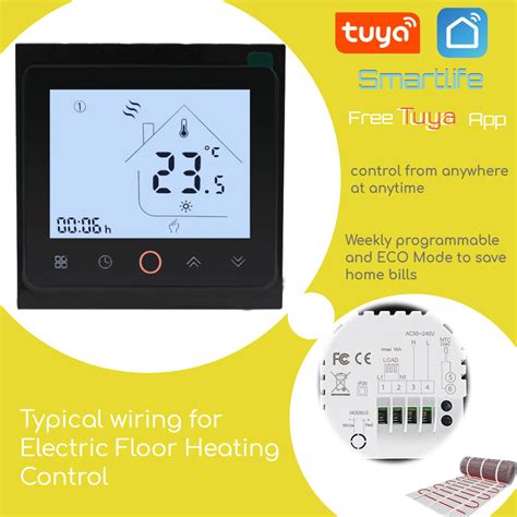 Electric Radiant Floor Heat Thermostat