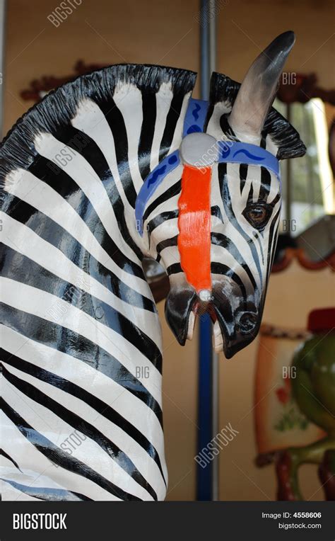 Carousel Zebra Image & Photo (Free Trial) | Bigstock