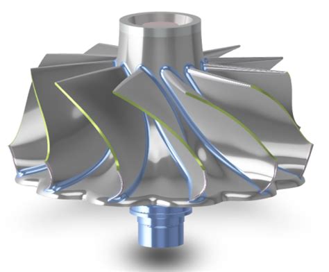 Turbine Blade Optimization including Scallops for a Turbocharger › CAESES