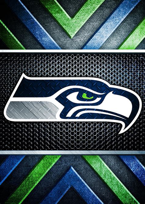 Seattle Seahawks Logo Art Digital Art by William Ng - Fine Art America