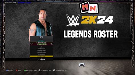 WWE 2K24 Legends(only) Roster for PlayStation 5 and X Box X/S Wishlist ...