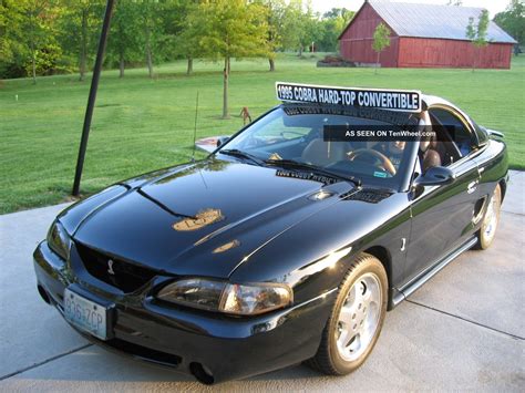 1995 Mustang Svt Cobra Convertible W / Removable Hardtop