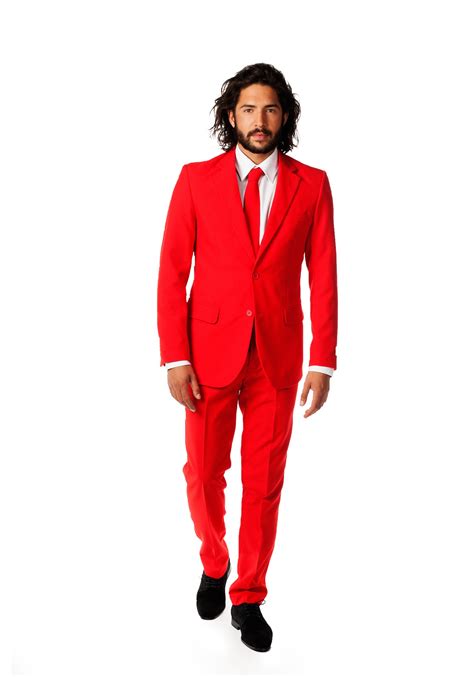 Mens Opposuits Red Suit