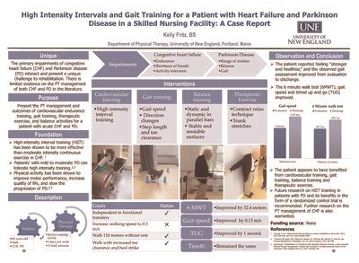 Case Report Posters | Physical Therapy Student Posters | University of New England