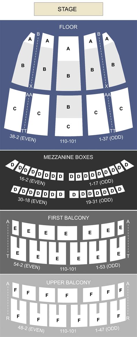 Civic Opera House, Chicago, IL - Seating Chart & Stage - Chicago-Theater.com