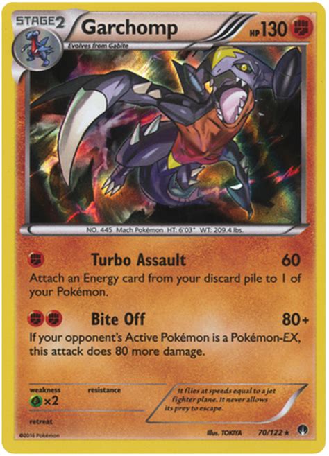 Garchomp - BREAKPoint #70 Pokemon Card