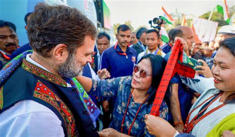 Bharat Jodo Nyay Yatra: Rahul Gandhi meets Meitei and Kuki members ...