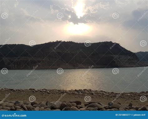 Mangla dam lake stock image. Image of reflection, mangla - 251885577