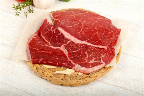 Raw beef steak 8553279 Stock Photo at Vecteezy