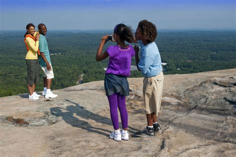 Walk-Up Trail to Top of Stone Mountain - Stone Mountain Park