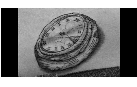 Clock Without Hands Tattoo-Prison Tattoos And Their Meanings