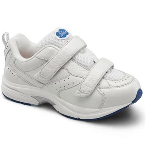 Dr. Comfort - Dr. Comfort Spirit-X Women's Athletic Shoe: 9 Wide (W/2E) White Velcro - Walmart ...