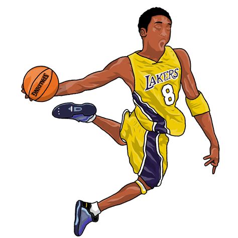 Kobe Bryant Cartoon (1) | Images :: Behance