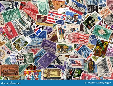 USA Postage Stamp Collection Editorial Photography - Image of stamp ...