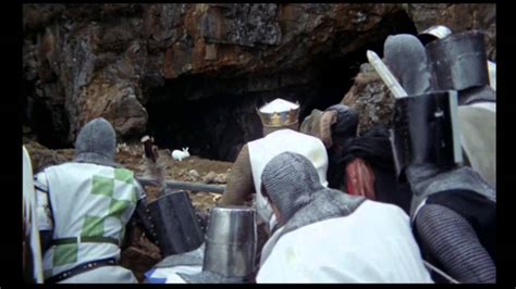 【SPOILER】clip12 (part 2) Behold the Cave of Caerbannog-Monty Python and the Holy Grail (1975 ...