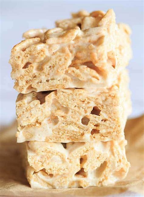 Cinnamon Toast Crunch Marshmallow Treats - Brown Eyed Baker