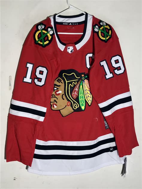 adidas Authentic Adizero NHL Jersey Chicago Blackhawks Jonathan Toews ...