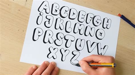 Writing In Bubble Letters