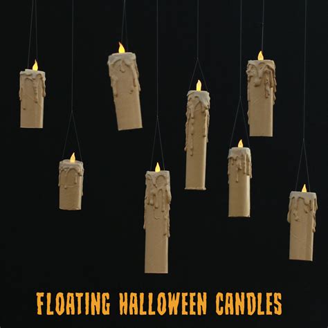 Make These Floating Candles For You Halloween Soirée