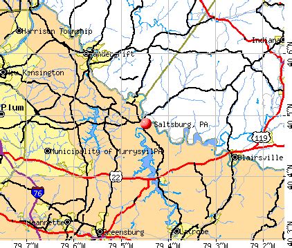 Saltsburg, Pennsylvania (PA 15681) profile: population, maps, real estate, averages, homes ...