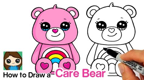 How To Draw Care Bears Step By Step? New - Achievetampabay.org