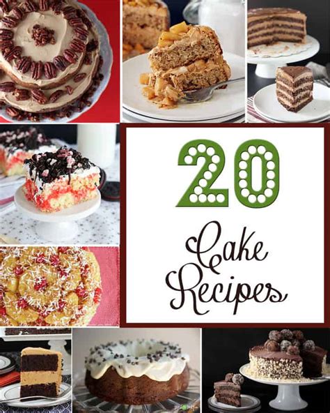 20 Cake Recipes (for National Cake Day!) - Cupcake Diaries