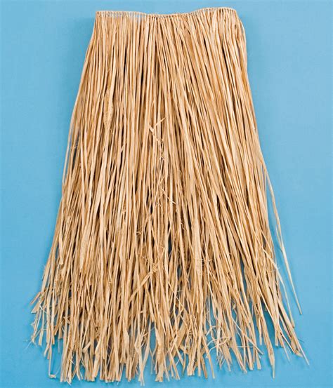 Tropical Luau Party Natural Raffia Hula Skirt.