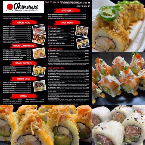 Online Menu of Okinawa on Wheels Restaurant, Hannibal, Missouri, 63401 - Zmenu