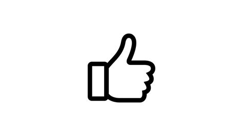 Thumbs up symbol vector icon illustration 7737987 Vector Art at Vecteezy