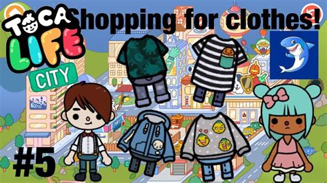 Toca life city | Shopping for clothes!? #5 - YouTube