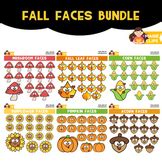 Pumpkin Faces Emoji Clipart {Smiley Face Clipart} by Marie Clips