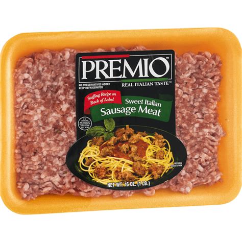 Premio Sausage Meat Sweet Italian | Brats & Sausages | Foodtown