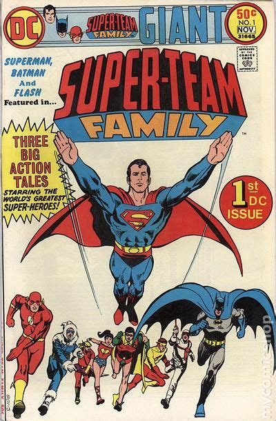 Super-Team Family (1975) comic books