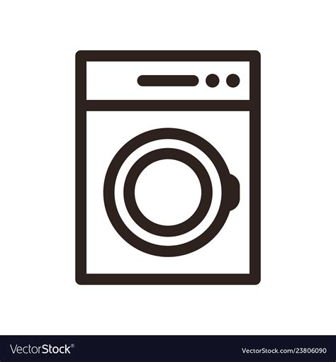 Washing machine icon Royalty Free Vector Image