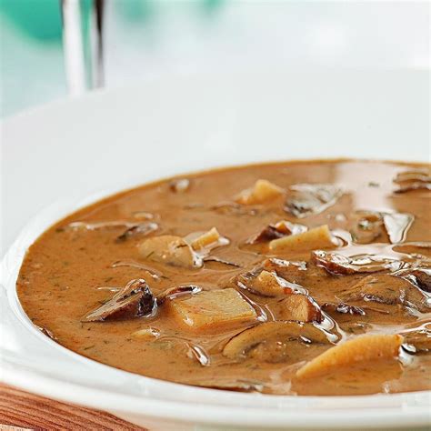 Creamy Hungarian Mushroom Soup Recipe - EatingWell