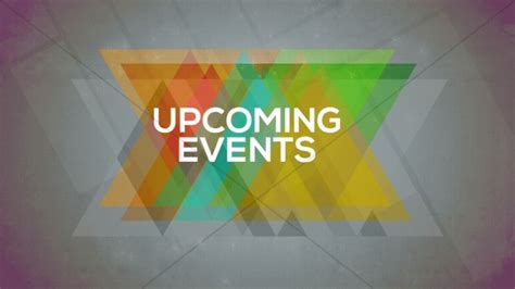 Upcoming Events Church Event Slide | Sharefaith Media