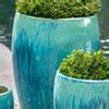 Trieste Planters | Bold Turquoise Glaze Planter Set