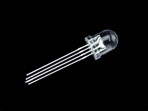 8mm Common Cathode RGB LED COM22 - Faranux Electronics