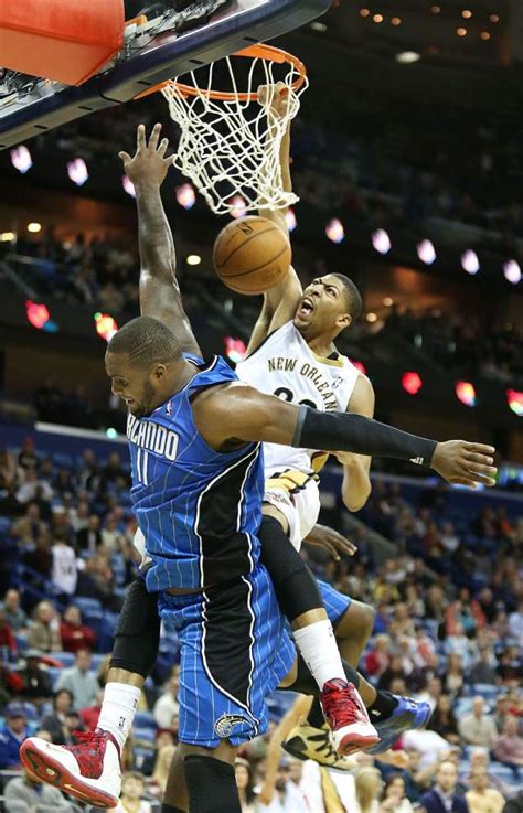 What Pros Wear: Anthony Davis Baptizes Big Baby Davis with Dunk in the Nike Air Max Hyperposite ...