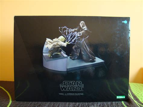 Yoda Vs Emperador Palpatine de Kotobukiya