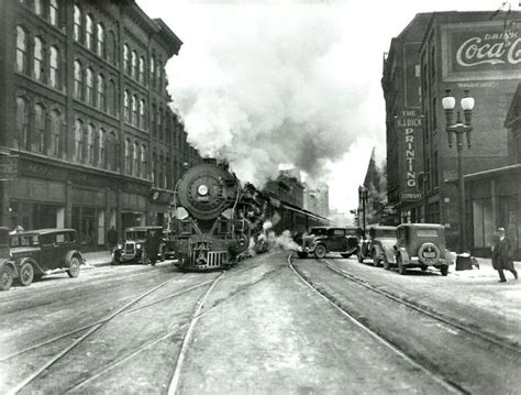 When Trains Ran in the Streets of Syracuse in 2021 | Old train station, Railroad photography, Train