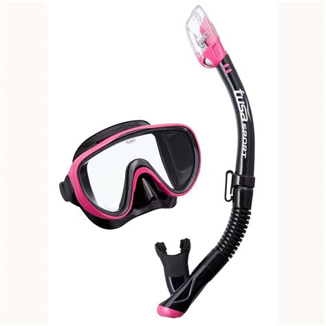 Tusa Sport Serene Adult Black Series Combo - Dive Mask, Fin & Snorkel ...