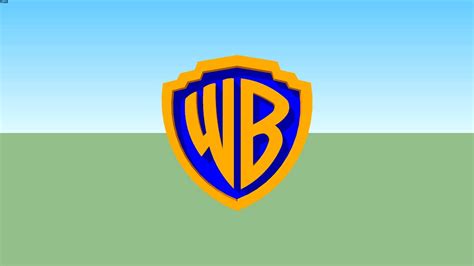 Warner Bros. Shield Logo 3d model