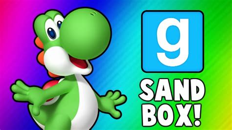 Gmod Sandbox Funny Moments - Banana Bus Dance, Boxing Arena, Yoshi Player Model (Garry's Mod ...