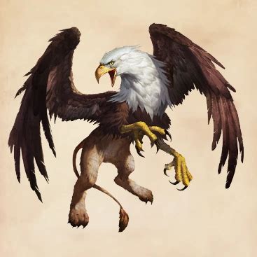 Griffin | Harry Potter Wiki | Fandom | Griffin mythical, Mythical animal, Mythical creatures art